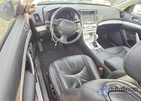 2009 Infinity G37 z USA, uszkodzony, nr VIN JNKCV64F79M651503